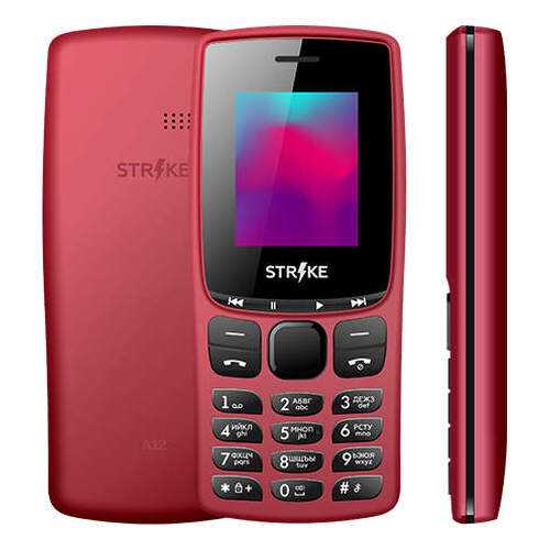 Мобильный телефон STRIKE A12 Red в МТС