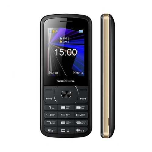 Мобильный телефон teXet TM-D229 Black в МТС