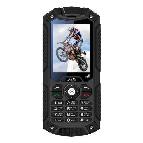 Мобильный телефон Wigor H1 Black в МТС