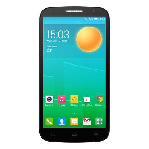 Смартфон Alcatel OneTouch Pop S9 8Gb Black (7050Y) в МТС