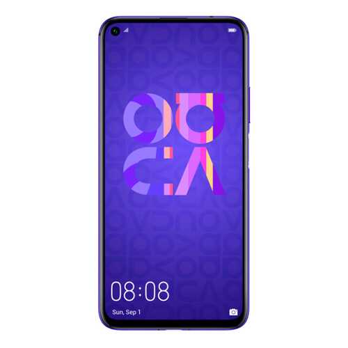 Смартфон Huawei Nova 5T 128Gb Midsummer Purple (YAL-L21) в МТС