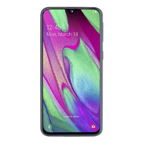 Смартфон Samsung Galaxy A40 (2019) 64Gb Black (SM-A405F) в МТС