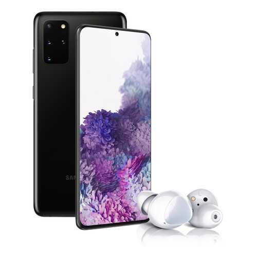 Смартфон Samsung Galaxy S20+ 128Gb Black + Наушники Samsung Galaxy Buds+ White в МТС