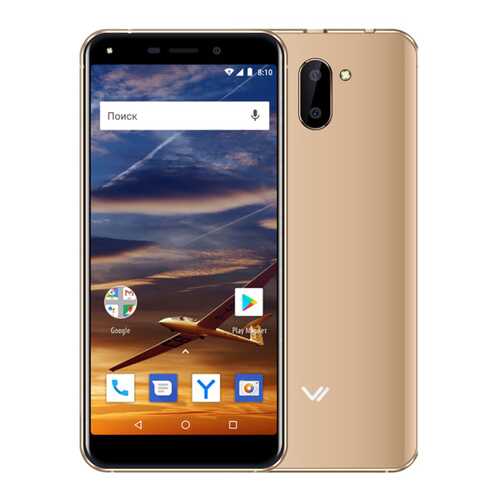 Смартфон Vertex Impress Vira NFC 4G Gold в МТС