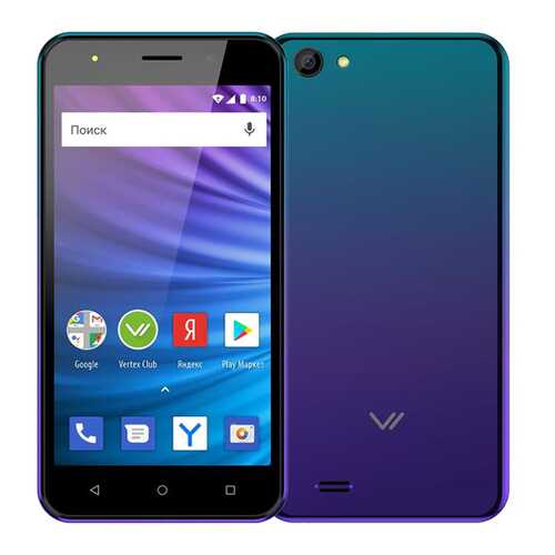 Смартфон Vertex Luck L100 3G Sapphire в МТС