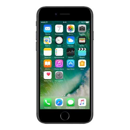 Смартфон Apple iPhone 7 32Gb Black (MN8X2RU/A) в МТС