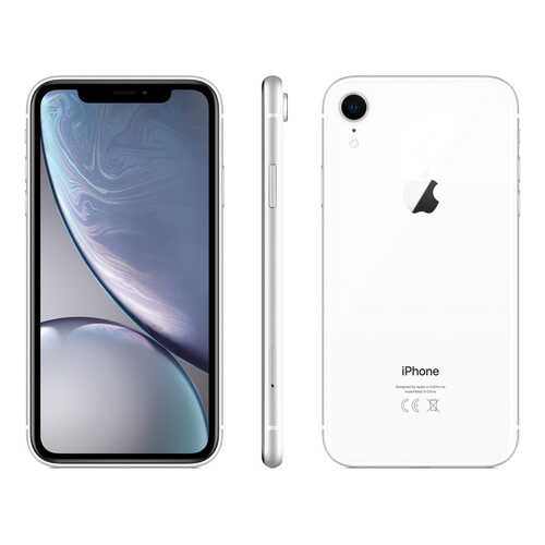 Смартфон Apple iPhone XR 128GB White (MRYD2RU/A) в МТС